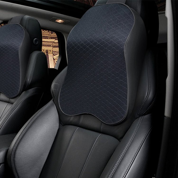 Poggiatesta auto in memory foam traspirante 38x35x15 cm