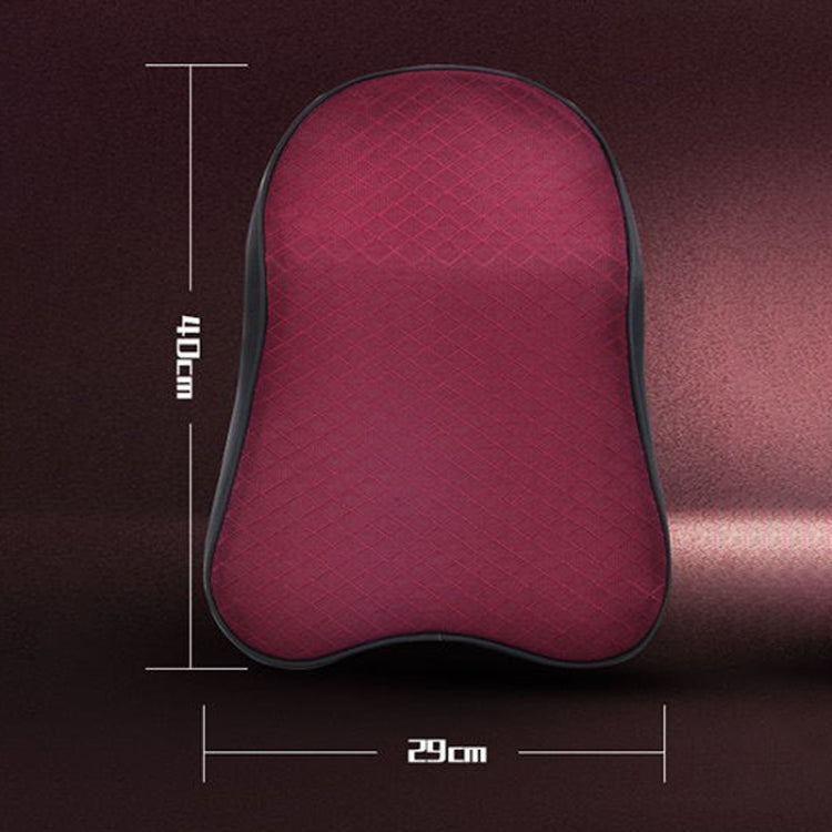 Poggiatesta auto in memory foam traspirante 38x35x15 cm