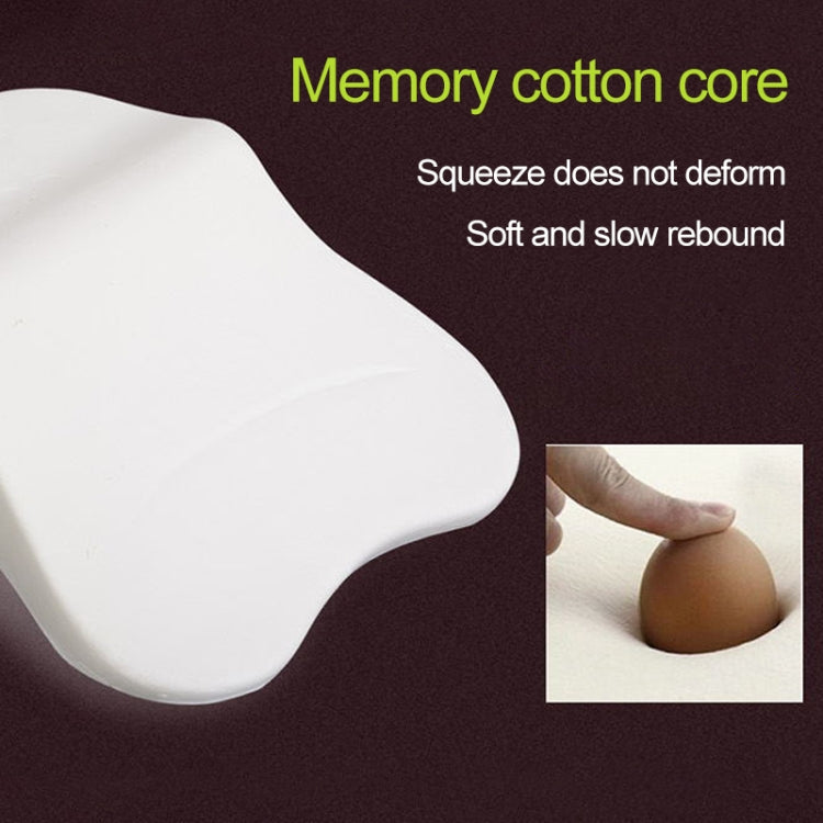 Poggiatesta auto in memory foam traspirante 38x35x15 cm