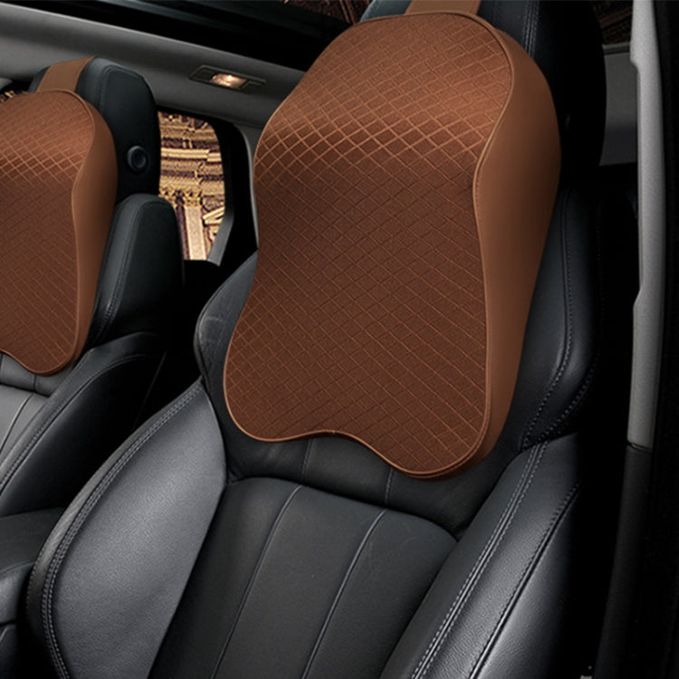 Poggiatesta auto in memory foam traspirante 38x35x15 cm