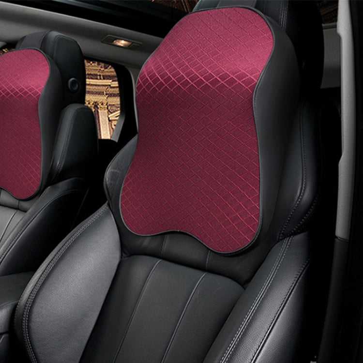 Poggiatesta auto in memory foam traspirante 38x35x15 cm