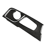 Adesivo decorativo per pannello di posizione del cambio in fibra di carbonio 2 in 1 per BMW Serie 5 G38 528Li / 530Li / 540Li 2018, guida a sinistra, Gear Position