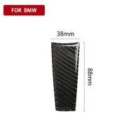 Adesivo decorativo per volante in fibra di carbonio per BMW Serie 5 G30/G38 X3 G01/G08, Steering Wheel