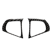 Configurazione dei pulsanti del volante in fibra di carbonio per auto B Adesivo decorativo per BMW Serie 5 G30/G38 X3 G01/G08, Steering Wheel Button