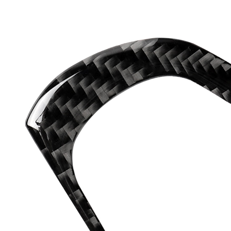Configurazione dei pulsanti del volante in fibra di carbonio per auto B Adesivo decorativo per BMW Serie 5 G30/G38 X3 G01/G08, Steering Wheel Button