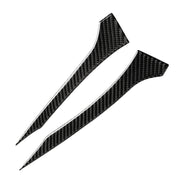2 adesivi decorativi per striscia paraurti specchietto retrovisore in fibra di carbonio per auto per BMW G30 (2018-2019) / G11 (2016-2019), guida a destra senza lente, Rearview Mirror Right Drive without Lens