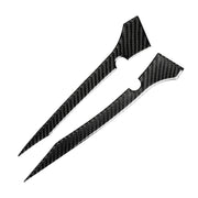 2 adesivi decorativi per striscia paraurti specchietto retrovisore in fibra di carbonio per auto per BMW G30 (2018-2019) / G11 (2016-2019), guida a destra con fotocamera, Rearview Mirror Right Drive with Camera