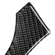 Adesivo decorativo per striscia paraurti specchietto retrovisore auto in fibra di carbonio da 2 pezzi per BMW G30 (2018-2019) / G11 (2016-2019), guida a sinistra senza lente, Rearview Mirror Left Drive without Lens