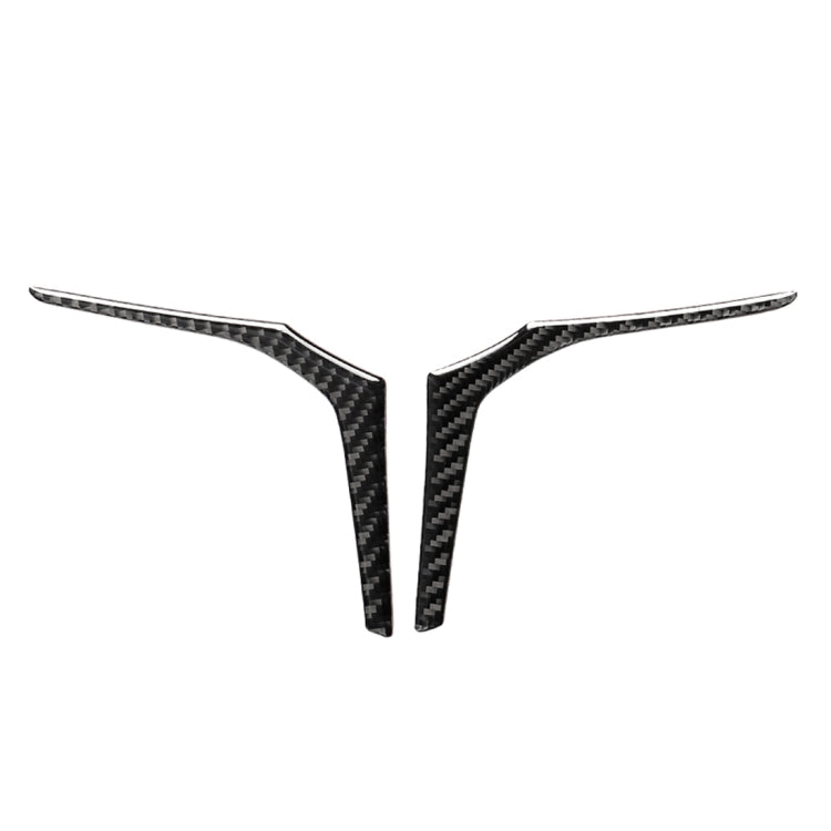 Adesivo decorativo per pannello inferiore del volante in fibra di carbonio per auto per BMW G30 (2018-2020) / G01 (2018-2020) / G02 (2019-2020), Steering Wheel Lower Panel
