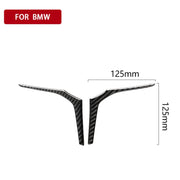 Adesivo decorativo per pannello inferiore del volante in fibra di carbonio per auto per BMW G30 (2018-2020) / G01 (2018-2020) / G02 (2019-2020), Steering Wheel Lower Panel