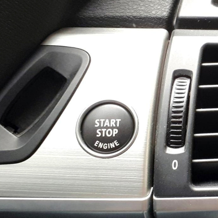 Copertura pulsante avviamento motore per BMW E90 nero