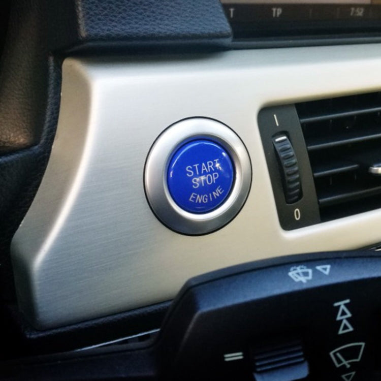 Copertura pulsante avviamento motore per BMW E90 nero