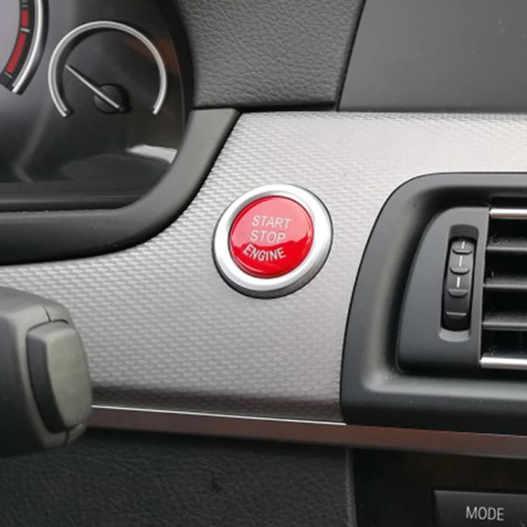 Copertura pulsante avviamento motore per BMW E90 nero