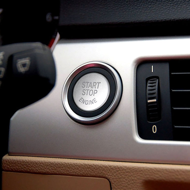 Copertura pulsante avviamento motore per BMW E90 nero