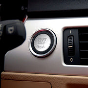 Copertura del pulsante della chiave di avviamento del motore dell'auto per telaio BMW E90, For BMW E90 Chassis (Black), For BMW E90 Chassis (Blue), For BMW E90 Chassis (Red), For BMW E90 Chassis (Silver)