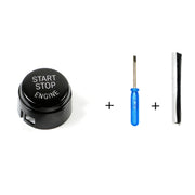 Copertura del pulsante della chiave di avviamento del motore dell'auto per telaio BMW G / F, senza avvio e arresto, For BMW G / F Chassis, without Start and Stop (Black), For BMW G / F Chassis, without Start and Stop (Blue)                             ...