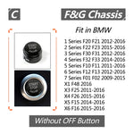 Copertura pulsante avviamento motore per BMW F10 senza start-stop
