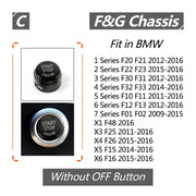 Copertura del pulsante della chiave di avviamento del motore dell'auto per telaio BMW G / F, senza avvio e arresto, For BMW G / F Chassis, without Start and Stop (Black), For BMW G / F Chassis, without Start and Stop (Blue)                             ...