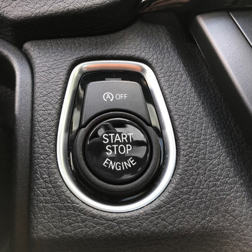 Copertura del pulsante della chiave di avviamento del motore dell'auto per telaio BMW G / F, con avvio e arresto, For BMW G / F Chassis, with Start and Stop (Black), For BMW G / F Chassis, with Start and Stop (Blue)                                     ...