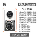 Copertura pulsante avviamento motore per BMW F10
