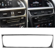 Adesivo decorativo per telaio uscita aria aria condizionata in fibra di carbonio per auto per Audi A4 B8 2009-2016 / A5 2008-2017 / Q5 2009-20178203;, Guida a sinistra, Air Outlet Frame
