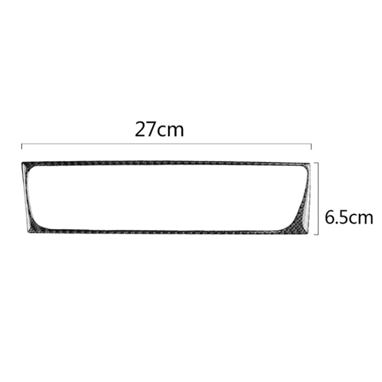 Adesivo decorativo fibra di carbonio per Audi A4 A5 Q5