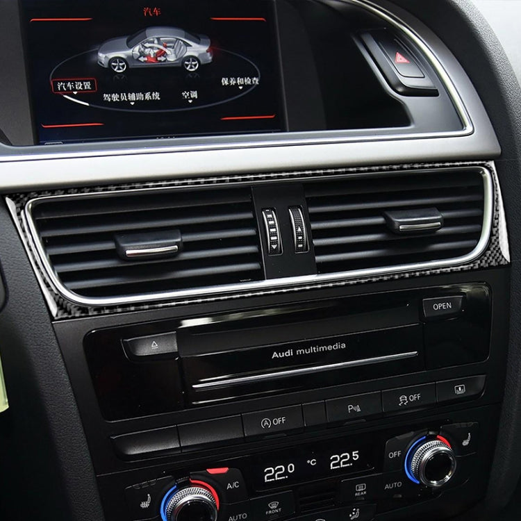 Adesivo decorativo fibra di carbonio per Audi A4 A5 Q5