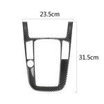 Adesivo decorativo per pannello di posizione del cambio in fibra di carbonio per Audi 2010-2018 Q5 / 2009-2016 A4L / 2009-2016 A5, guida a sinistra, Gear Position (B)