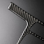 Adesivo decorativo per pannello di posizione del cambio in fibra di carbonio per Audi 2010-2018 Q5 / 2009-2016 A4L / 2009-2016 A5, guida a sinistra, Gear Position (B)