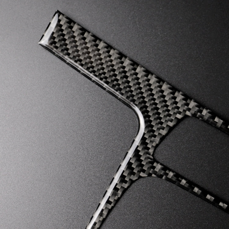 Adesivo decorativo per pannello di posizione del cambio in fibra di carbonio per Audi 2010-2018 Q5 / 2009-2016 A4L / 2009-2016 A5, guida a sinistra, Gear Position (B)