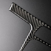 Adesivo decorativo per pannello di posizione del cambio in fibra di carbonio per Audi 2010-2018 Q5 / 2009-2016 A4L / 2009-2016 A5, guida a sinistra, Gear Position (B)