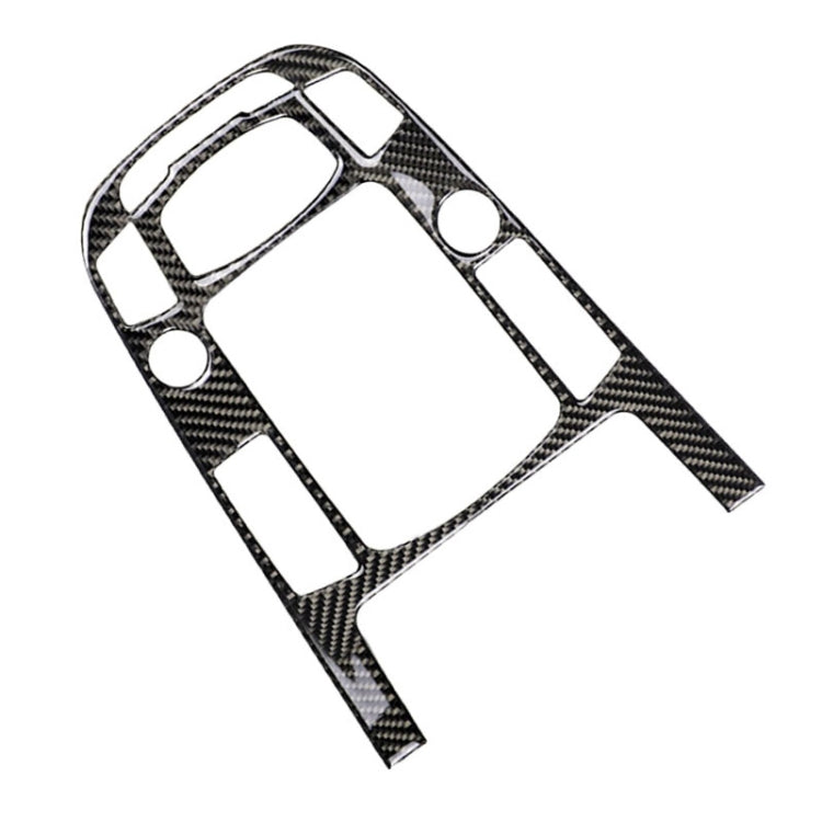Adesivo decorativo per pannello di posizione del cambio in fibra di carbonio per Audi 2010-2018 Q5 / 2009-2016 A4L / 2009-2016 A5, guida a sinistra, Gear Position (C)