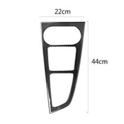 Adesivo decorativo per pannello di posizione del cambio in fibra di carbonio per Audi 2017-2018 A4L / 2017-2018 A5 / 2016-2017 A4 B9, guida a sinistra, Gear Position
