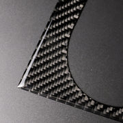Adesivo decorativo per pannello di posizione del cambio in fibra di carbonio per Audi 2017-2018 A4L / 2017-2018 A5 / 2016-2017 A4 B9, guida a sinistra, Gear Position