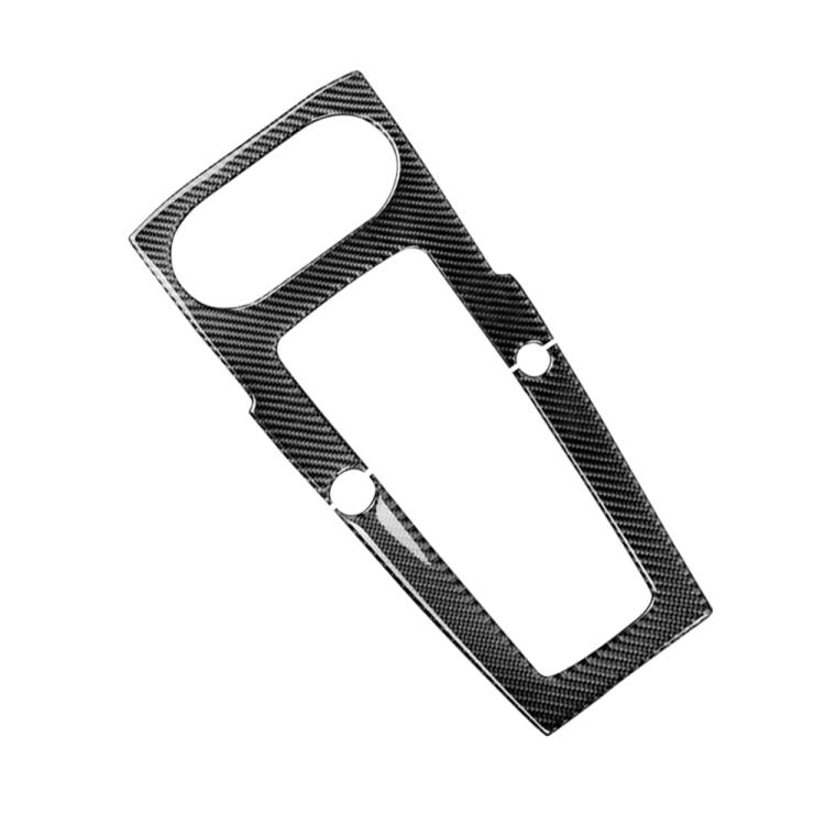 Adesivo decorativo per pannello di posizione del cambio in fibra di carbonio per auto per Audi 2014-2017 A3, guida a sinistra, Gear Position For A3