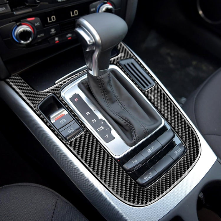 Adesivo fibra di carbonio per pannello cambio Audi A5 e Q5