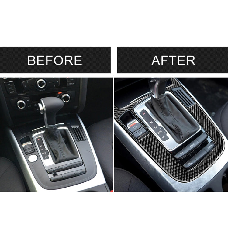 Adesivo fibra di carbonio per pannello cambio Audi A5 e Q5