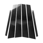 Adesivo decorativo per colonna B in fibra di carbonio per auto per BMW F10 2011-2017, For BMW F10