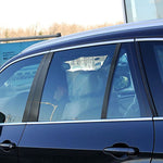 Adesivo decorativo per colonna B in fibra di carbonio per auto per BMW F10 2011-2017, For BMW F10
