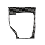 Telaio dell'ingranaggio con guida sinistra in fibra di carbonio per auto, un adesivo decorativo per Mazda Axela 2013-2016, Left Drive Gear Frame A