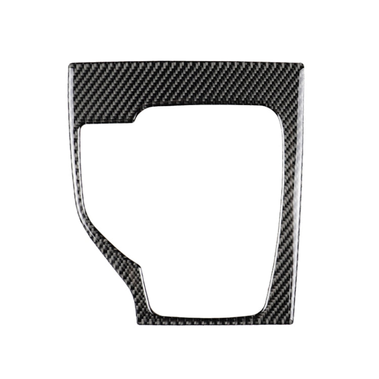 Telaio dell'ingranaggio con guida sinistra in fibra di carbonio per auto, un adesivo decorativo per Mazda Axela 2013-2016, Left Drive Gear Frame A