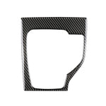 Telaio dell'ingranaggio con guida destra in fibra di carbonio per auto, un adesivo decorativo per Mazda Axela 2013-2016, Right Drive Gear Frame A