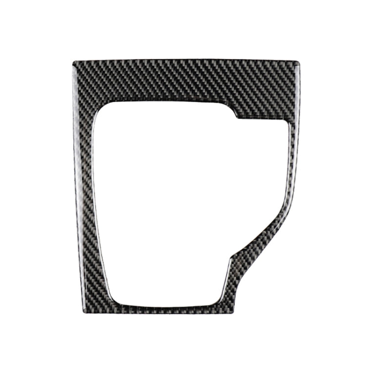 Telaio dell'ingranaggio con guida destra in fibra di carbonio per auto, un adesivo decorativo per Mazda Axela 2013-2016, Right Drive Gear Frame A