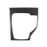Telaio dell'ingranaggio con guida destra in fibra di carbonio per auto, un adesivo decorativo per Mazda Axela 2013-2016, Right Drive Gear Frame A