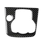 Cornice multimediale per auto con guida a destra in fibra di carbonio, un adesivo decorativo per Mazda Axela 2013-2016, Right Drive Multimedia Frame A