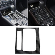 Adesivo decorativo B per telaio ingranaggio guida sinistra in fibra di carbonio per auto per Mazda Axela 2017-2018, Left Drive Gear Frame B