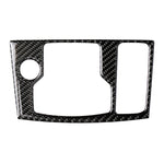 Adesivo decorativo per telaio multimediale con guida a destra in fibra di carbonio per auto per Mazda Axela 2017-2018, Right Drive Multimedia Frame B