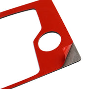 Adesivo decorativo per telaio multimediale con guida a destra in fibra di carbonio per auto per Mazda Axela 2017-2018, Right Drive Multimedia Frame B
