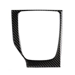 Adesivo decorativo C per telaio cambio manuale con guida a sinistra in fibra di carbonio per auto per Mazda Axela 2017-2018, Left Drive Manual Gear Frame C