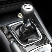 Adesivo decorativo C per telaio cambio manuale con guida a sinistra in fibra di carbonio per auto per Mazda Axela 2017-2018, Left Drive Manual Gear Frame C